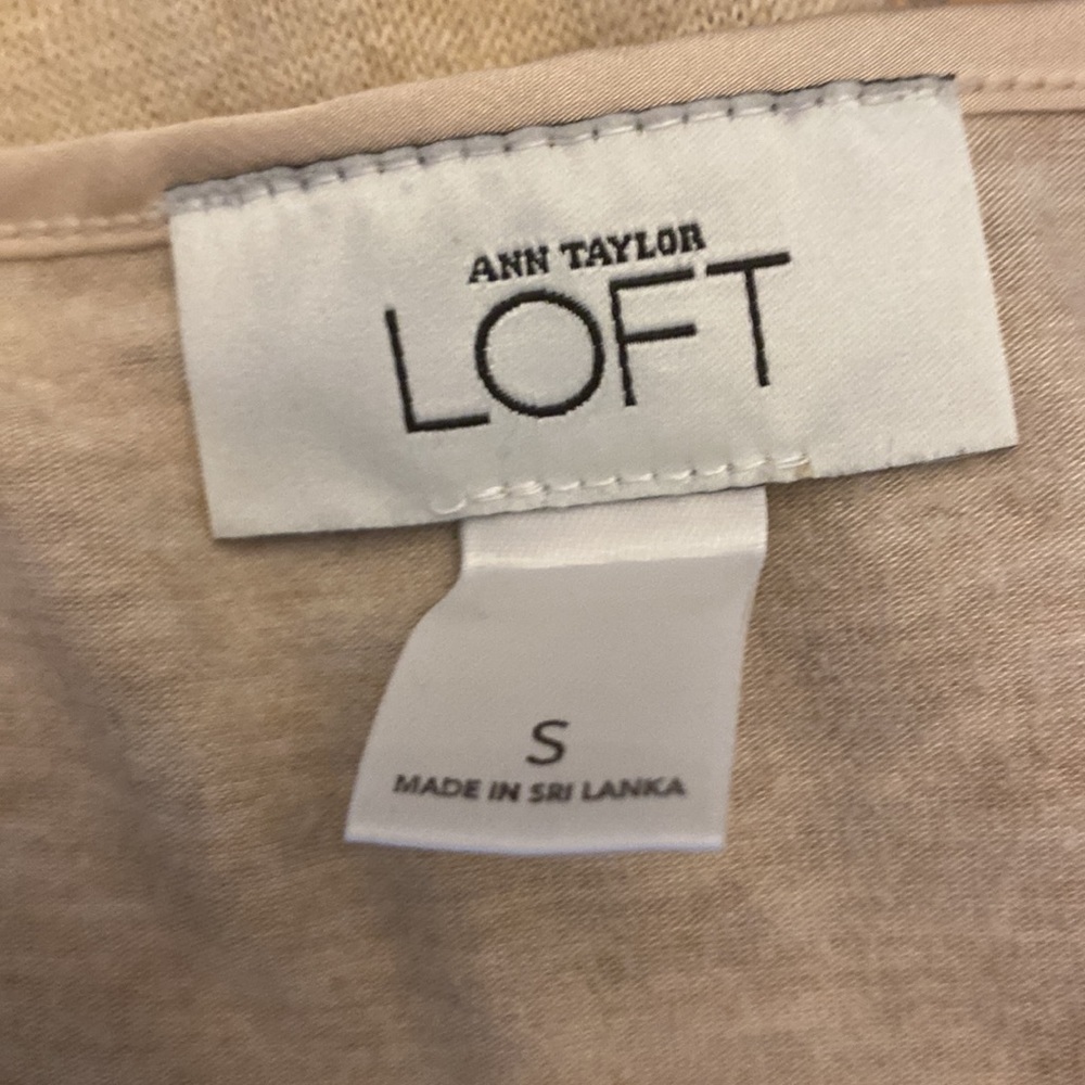 Loft Knit Cami and Jacket Set - Tan Size Small and Medium - Picture 8 of 8